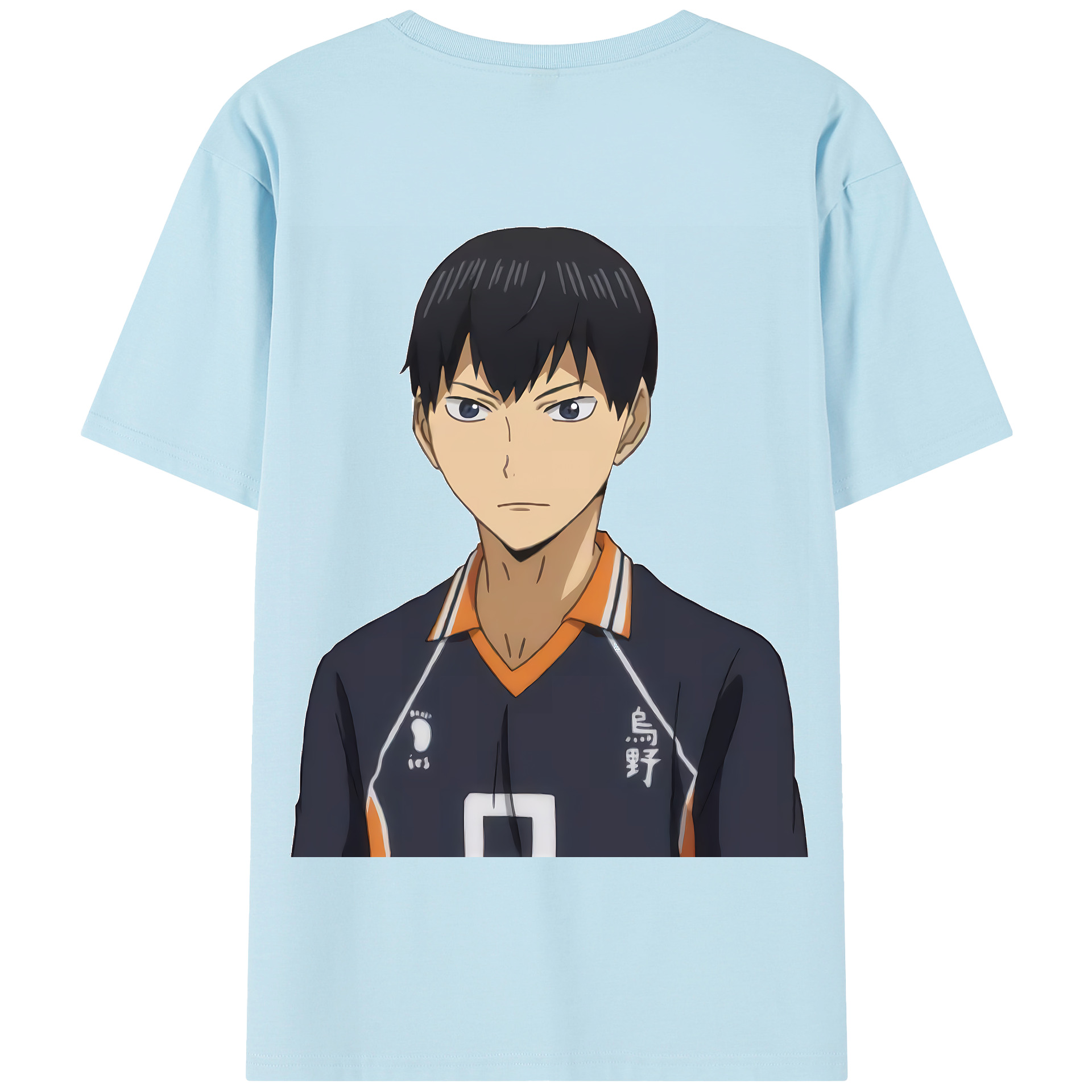 （画像用） ハイキュー!! Haikyu!! 綿100％半袖Tシャツ（背面プリント）